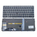 Клавиатура для HP EliteBook 820 G4, 828 G3, 828 G4 (RU Black серая рамка с подсветкой)