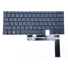 Клавіатура для HP EliteBook X360 1030 G8, 1030 G7, 1040 G7, 1040 G8 (RU Black з підсвіткою)