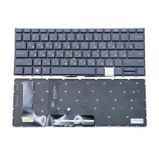 Клавиатура для HP EliteBook X360 1040 G7, 1040 G8 (RU Black с подсветкой)