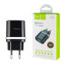 Зарядное устройство HOCO C12Q Smart, QC3.0, 18W, Black (6931474716255)
