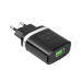 Зарядное устройство HOCO C12Q Smart, QC3.0, 18W, Black (6931474716255)