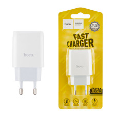 Зарядное устройство HOCO C72A Glorious, 10.5W, White (6931474712899)