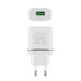 Зарядное устройство HOCO C12Q Smart, QC3.0, 18W, White (6931474716262)