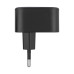 Зарядное устройство HOCO CS32A Rise, PD20W+QC3.0, Black (6942007617451)