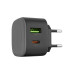 Зарядное устройство HOCO CS32A Rise, PD20W+QC3.0, Black (6942007617451)