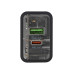 Зарядное устройство HOCO N34 Dazzling (dual-port) PD20W+QC3.0, Type-C to iP, Black (6931474799173)