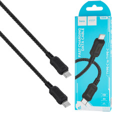 Кабель HOCO X94 Leader Type-C to Type-C 60W, Black