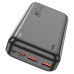 Универсальная мобильная батарея HOCO J101A Astute, 22.5W, 20000mAh, black (6931474782496)