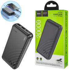 Универсальная мобильная батарея HOCO J123A Element, 20000mAh, Black (6942007612067)