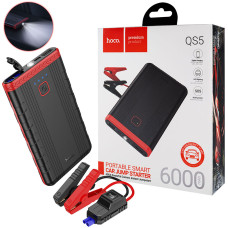 Автомобильное пуско-зарядное устройство HOCO QS5, 6000mAh (6942007643689)