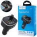 Автомобильное зарядное устройство + FM модулятор HOCO E62 Fast, PD20W+QC3.0, BT, Black (6931474756299)