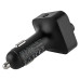 Автомобильное зарядное устройство + FM модулятор HOCO E81 Fantasy, PD30W+QC3.0, BT, Black (6942007612296)