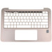 Б.У. верхняя крышка корпуса для ноутбука HP (Spectre: 13-3000 13T-3000) silver