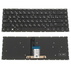Клавиатура для ноутбука HP (14-CM, 14-CK) rus, black, без фрейма, подсветка клавиш