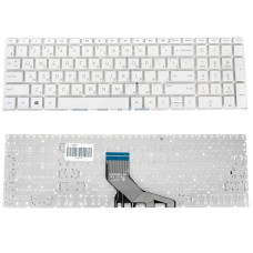 Клавиатура для ноутбука HP (250 G7, 255 G7 series) rus, white, без фрейма