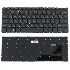 Клавиатура для ноутбука HP (ProBook: 830 G8, 835 G8) rus, black, без фрейма