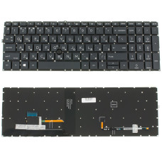 Клавиатура для ноутбука HP (EliteBook: 850 G7, 855 G7) rus, black, без фрейма, подсветка клавиш, с джойстиком