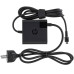Оригинальный блок питания для ноутбука HP TYPE-C 65W, квадратный, black (с кабелем !)