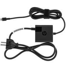 Оригинальный блок питания для ноутбука HP TYPE-C 45W, квадратный, black