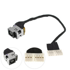Б.У.Разъем питания MPJ135 HP (COMPAQ: CQ62,  CQ56) c кабелем 602282-001