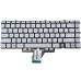 Клавиатура для ноутбука HP (15T-ES) rus, silver, без фрейма, подсветка клавиш