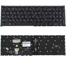 Клавиатура для ноутбука HP (EliteBook: 865 G9) rus, black, подсветка клавиш, без фрейма