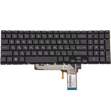Клавиатура для ноутбука HP (Victus 16-E) rus, black, без фрейма, подсветка клавиш