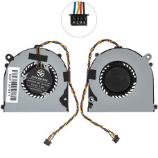 Вентилятор для ноутбука HP 260 G1, 260 G2 (795307-001, 6033B0025301, KSB0405HB-AL72, KSB0405HB-D7M) (Кулер)
