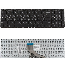 Клавиатура для ноутбука HP (250 G7, 255 G7 series) ukr, black, без фрейма