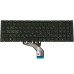 Клавиатура для ноутбука HP (15-cx, 15-ec) ukr, black, без фрейма, подсветка клавиш GREEN (ОРИГИНАЛ)