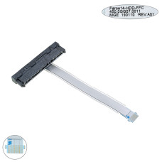 Шлейф HDD для ноутбука HP 14-dh, 14m-dh, TPN-C131, 450.0GG07.0011
