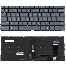 Клавиатура для ноутбука HP (EliteBook 640 G11) rus, black, без фрейма, подсветка клавиш (ОРИГИНАЛ)