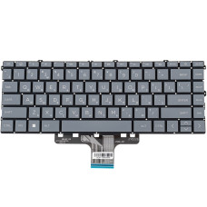 Клавиатура для ноутбука HP (240 G10) rus, gray, без фрейма