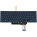 Клавиатура для ноутбука HP (Victus 16-E) rus, dark blue, без фрейма, подсветка клавиш