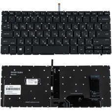 Клавиатура для ноутбука HP (EliteBook: 840 G11) rus, black, без фрейма, подсветка клавиш (ОРИГИНАЛ)