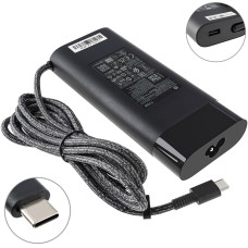 Оригинальный блок питания для ноутбука HP TYPE-C 110W, black, OVALE
