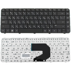 Клавіатура для ноутбуків HP/Compaq 430, 431, 630, 635, 640, 650, 655, CQ43, CQ57, CQ58 та HP Pavilion G4-1000, G6-1000 — чорна, RU-розкладка