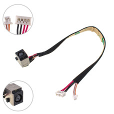 Разъем питания PJ201 HP (ProBook: 4311s, 4410s, 4416s)  с кабелем (4 pin + 3 pin)