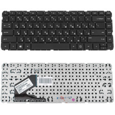 Клавиатура для ноутбука HP (Pavilion: 14-B, 14T-B, 14-B, m4-1000 series) rus, black, без фрейма