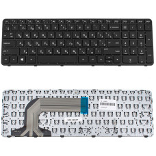 Клавиатура для ноутбука HP (Pavilion: 17-e series) rus, black, с фреймом