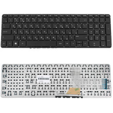 Клавиатура для ноутбука HP (Pavilion: 15-P, 15Z-P, 17-F) rus, black, без фрейма
