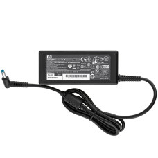 Адаптер живлення для ноутбука HP 19.5V 2.31A (45W), роз’єм 4.5×3.0 з PIN, чорний, прямокутний блок