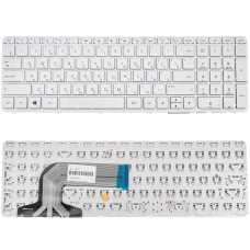 Клавиатура для ноутбука HP (Pavilion: 15-E, 15T-E, 15Z-E 15-N, 15T-N, 15Z-N series) rus, white