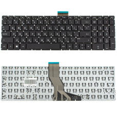 Клавиатура для ноутбука HP (Pavilion: 15-AK) rus, black, без фрейма