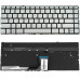 Клавиатура для ноутбука HP (Envy: 13-ad series) rus, silver, без фрейма, подсветка клавиш