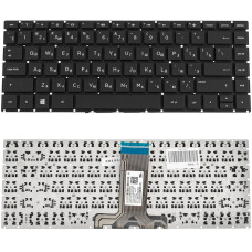 Клавиатура для ноутбука HP (240 G6, 245 G6) rus, black, без фрейма