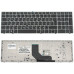 Клавиатура для ноутбука HP (ProBook: 6570b) rus, black, silver frame, с джойстиком
