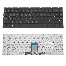 Клавиатура для ноутбука HP (14-CM, 14-CK) rus, black, без фрейма