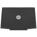 Крышка дисплея для ноутбука HP (Pavilion: 15-CX), black (silver logo)
