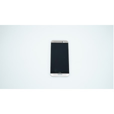 Дисплей для смартфона (телефона) HTC One M9 Plus, (в сборе с тачскрином)(с рамкой), silver